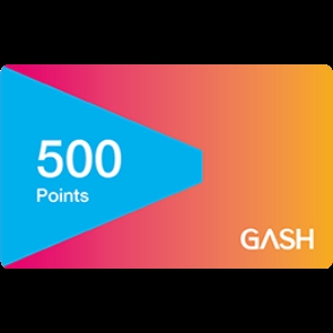 GASH 500点 虚拟点数卡
